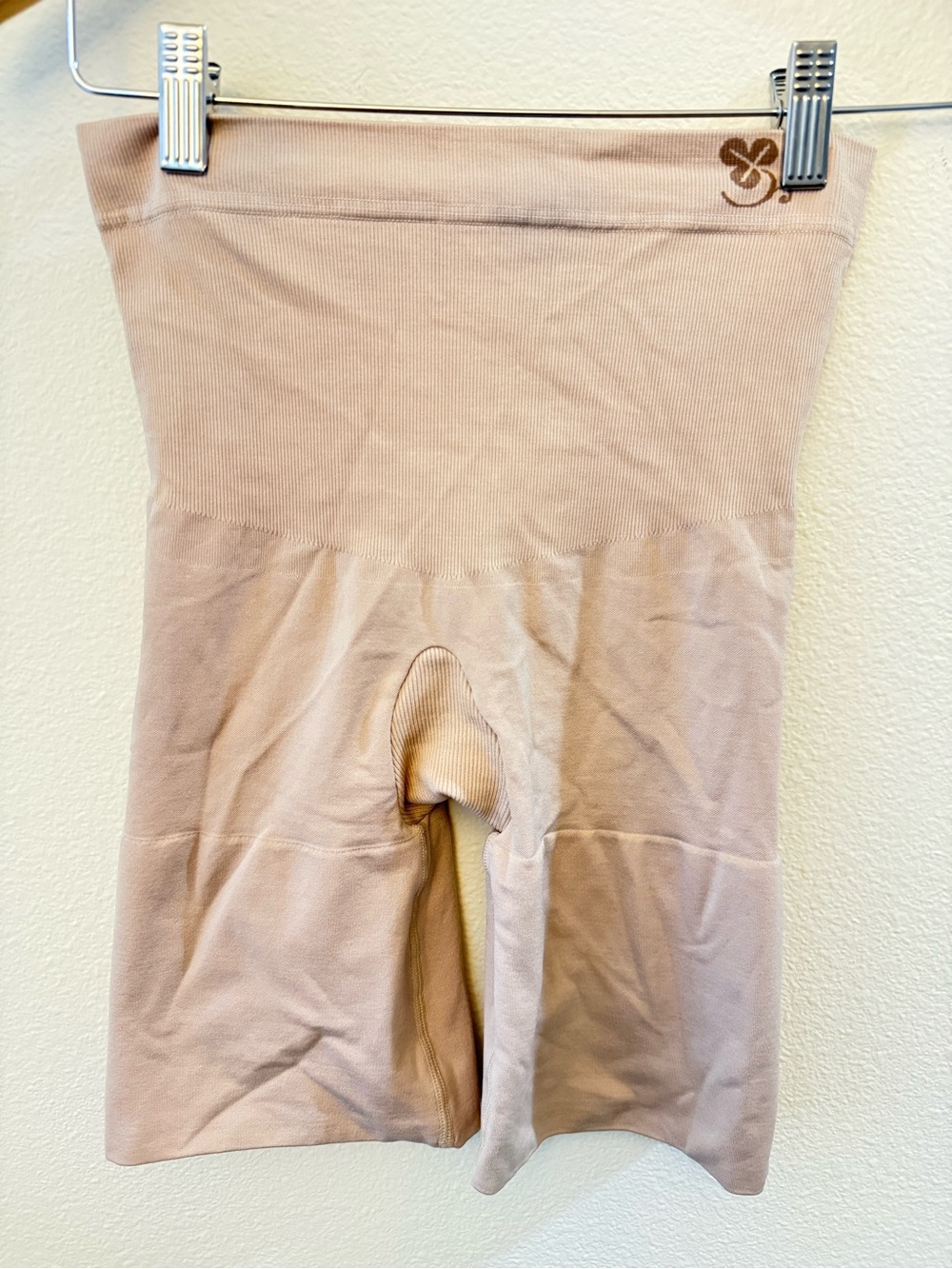 Seamless High-Waist Shaping Shorts in Nude - Comfortable Sculpting